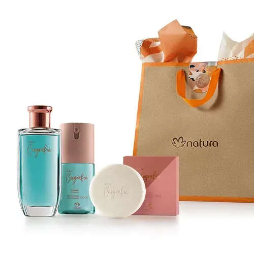 [ 1 Compra ] Presente Natura Biografia Feminino - Perfume + Desodorante + Sabonete